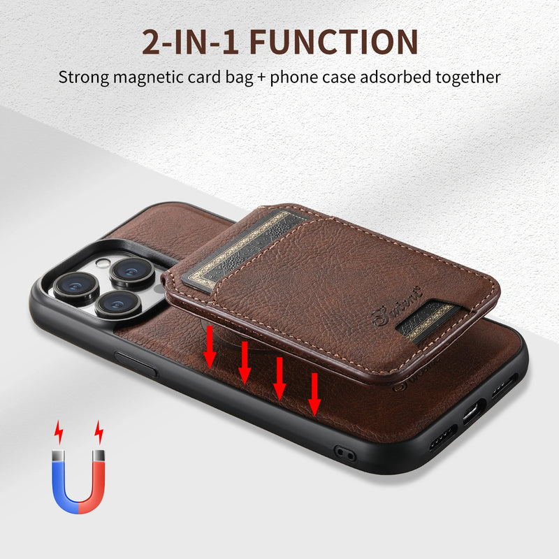 SUTENI Wallet Phone Case - Ultimate Convenience and Protection for Your iPhone