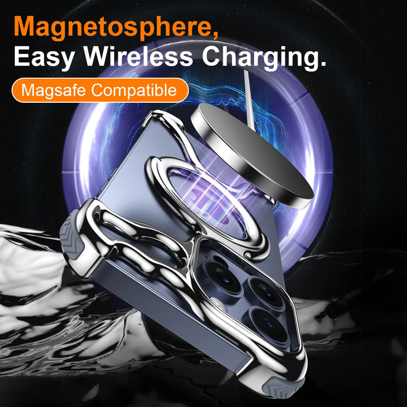 MagnaLux Elite: Liquid Metallic Magnetic Case