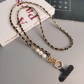 GlamStrap Luxe  - Pearl Chain Phone Lanyard for smartphone