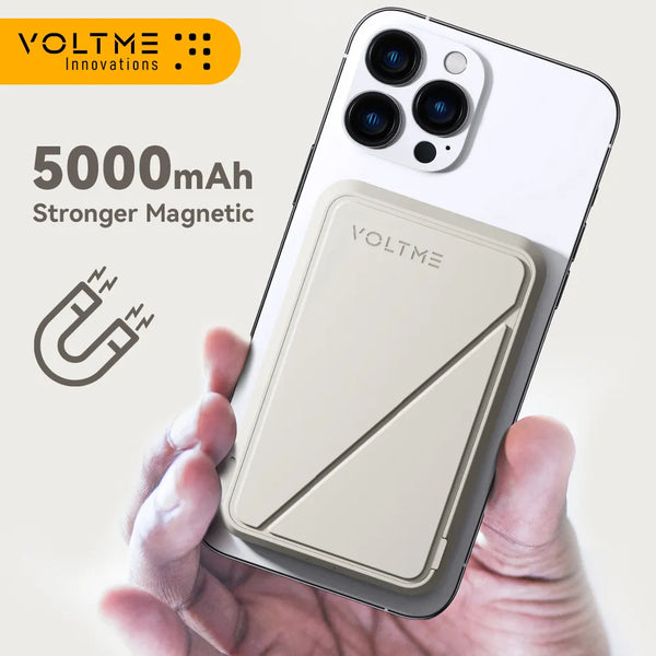 VOLTME Magpak 5000mAh Wireless Power Bank