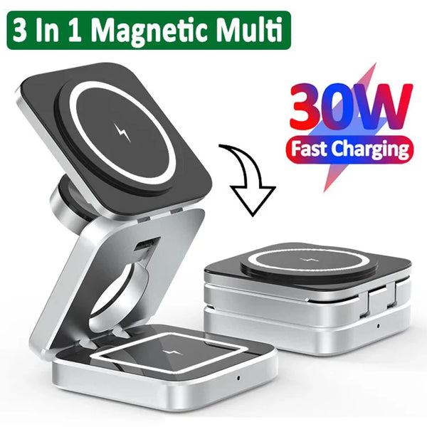 MagCharge Pro 3-in-1 Wireless Charging Station