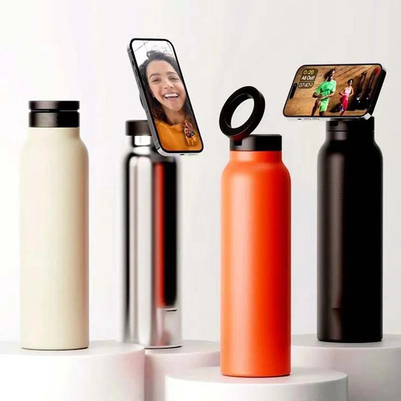 MagnaGuard Thermal Sport Bottle with Phone Holder