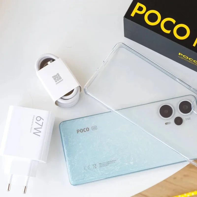 Global Version POCO F5 5G Smartphone 256GB / 512GB Snapdragon 8+ Gen 1 MIUI 14 120Hz AMOLED Display 67W 5160mAh Battery NFC