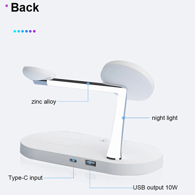 MagCharge Pro - 3-in-1 Magnetic Fast Charging Station