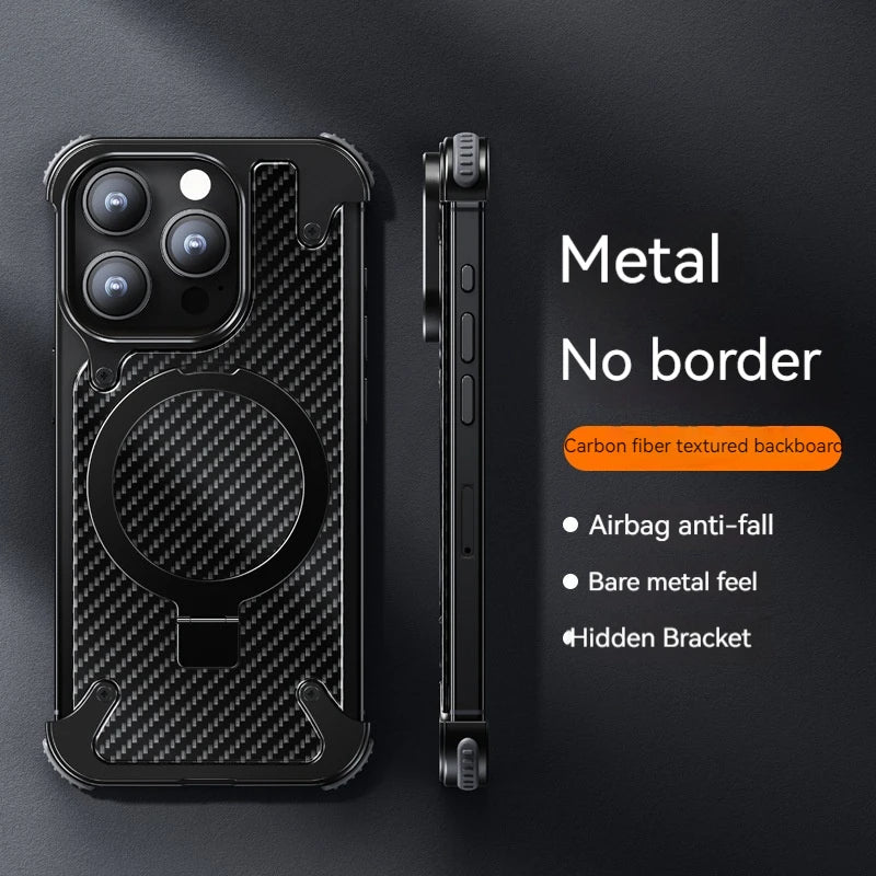 MagniShield Pro-Case for iPhone 15/14 ProMax with carbon fiber