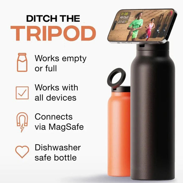 MagnaGuard Thermal Sport Bottle with Phone Holder