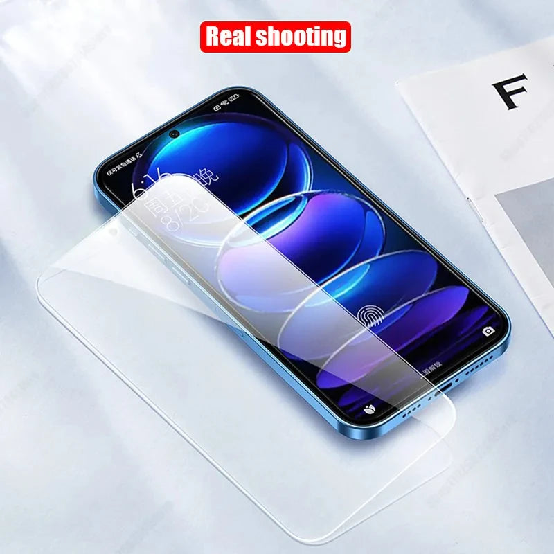 3IN1 Screen Protector For iPhone  Front+Back+Lens Tempered Glass