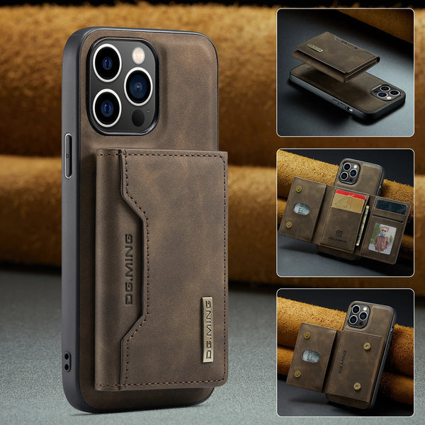 DG MING 2-in-1 Magnetic Wallet Case - The Ultimate Protection and Convenience for Your iPhone