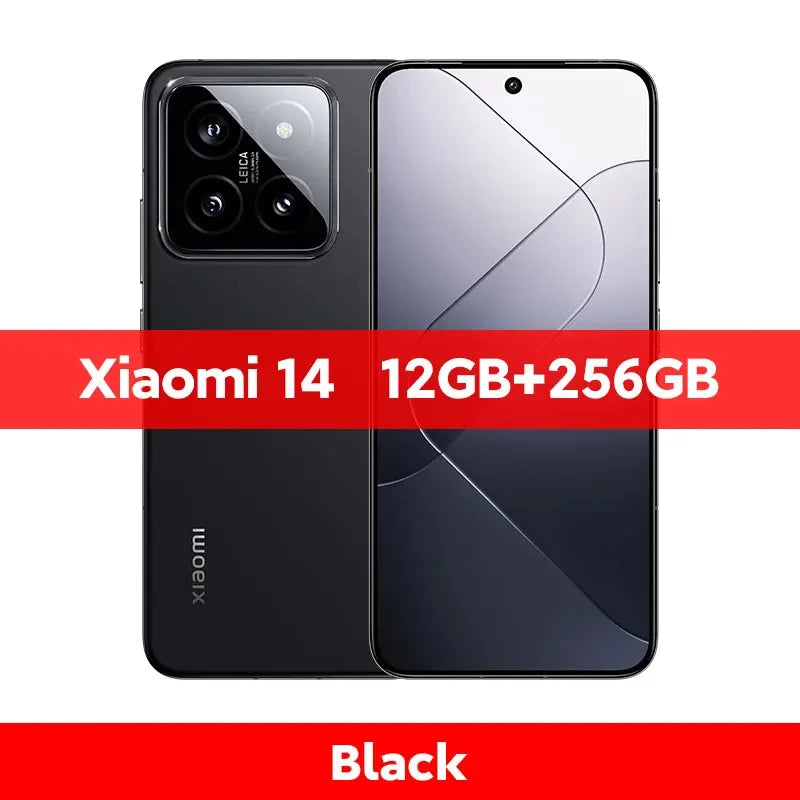 Global Version Xiaomi 14 NFC Smartphone Global Version RAM 12GB ROM 256GB Snapdragon 8 Gen 3 Leica Camera 50MP 6.36" AMOLED