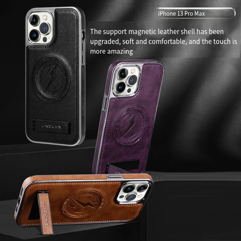 Luxury PU Leather Fold Holder Phone Case - Style Meets Functionality