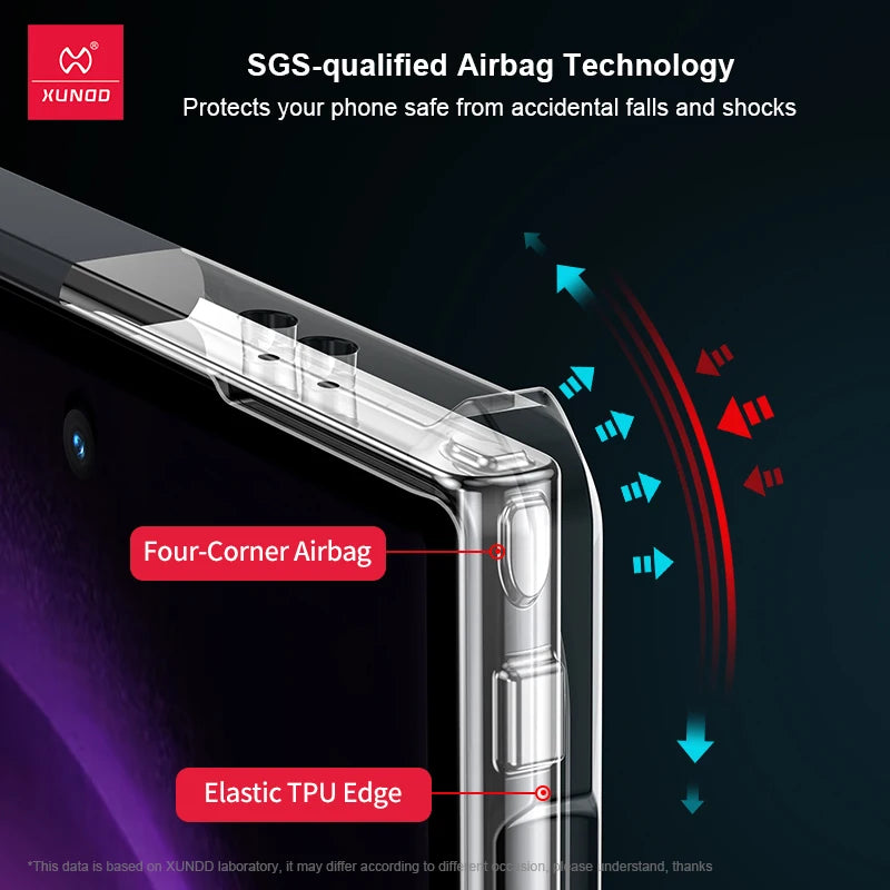 Xundd ClearGuard™ Ultra Case - Ultimate Shockproof Protection with Transparent Design for Samsung