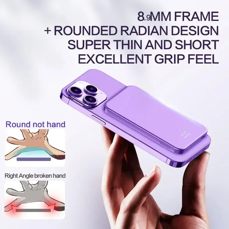 "MagBoost 10000mAh Magnetic Power Bank