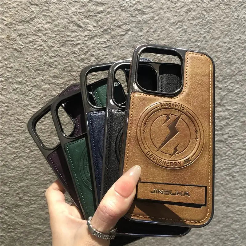 Luxury PU Leather Fold Holder Phone Case - Style Meets Functionality