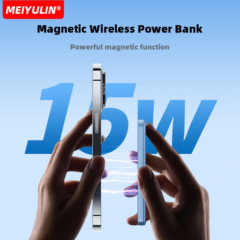 MagnaCharge 10000mAh Ultra-thin Wireless Power Bank